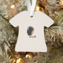 Schattigee Chocolade Labrador Hond – Bailey | Kado Ornament