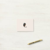 Schattigee Chocolade Labrador Hond – Bailey | Kado Post-it® Notes (Op bureau)