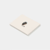 Schattigee Chocolade Labrador Hond – Bailey | Kado Post-it® Notes (Schuin)