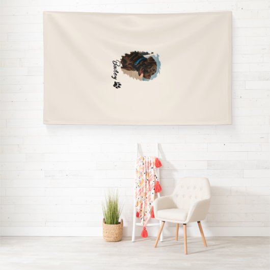 Schattigee Chocolade Labrador Hond – Bailey | Kado Spandoek (Insitu)