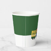 Schattigee Choo-Choo Train Kids Verjaardagsfeestbe Papieren Bekers (Rechts)