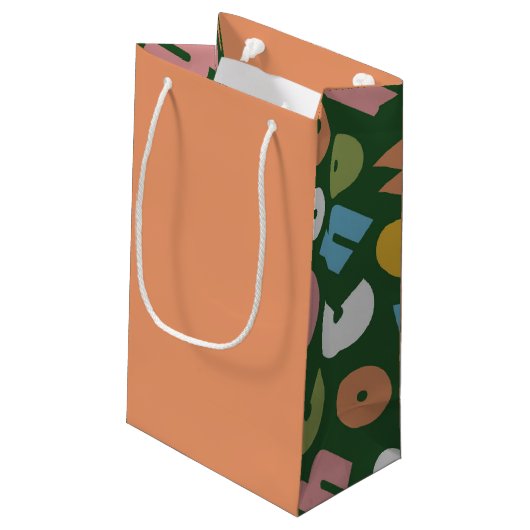 Schattigee Choo-Choo Train Kids Verjaardagsfeestge Klein Cadeauzakje (Achterkant Gekanteld)