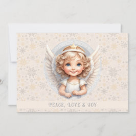Schattigee Christmas Angel Vakantie Kaart