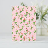 Schattigee Christmas Candy Canes Xmas Holiday Flat (Staand voorkant)