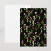 Schattigee Christmas Candy Canes Xmas Holiday Flat (Voorkant / Achterkant)