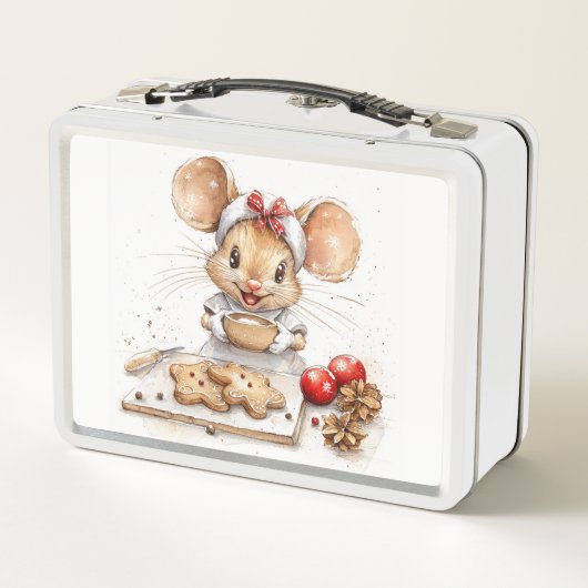 Schattigee Christmas Chef Mouse (Achterkant)