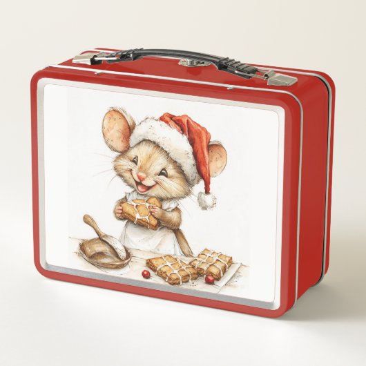 Schattigee Christmas Chef Mouse (Achterkant)