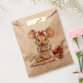 Schattigee Christmas Chef Mouse Bedankzakje (Gezegeld)