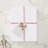 Schattigee Christmas Chef Mouse Cadeaulabel (Met Touw)