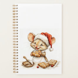 Schattigee Christmas Chef Mouse Planner