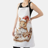 Schattigee Christmas Chef Mouse Schort (Insitu)