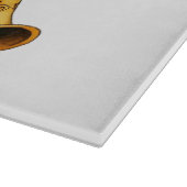 Schattigee Christmas Folk Art Angel Snijplank (Hoek)