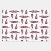 Schattigee Christmas Gnome Wrapping Paper Sheets (Voorkant 2)