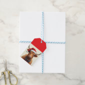 Schattigee Christmas Highland Koe Gift Labels Cadeaulabel (Met Touw)