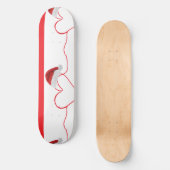 Schattigee Christmas Kitten & Heart Line Leggings Persoonlijk Skateboard (Voorkant)