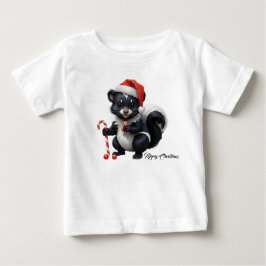 Schattigee Christmas Skunk Cartoon