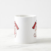 Schattigee Chubby Cat kawaii Design Mok (Center)