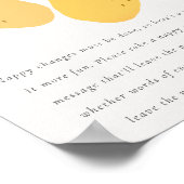 Schattigee citroen citrus late nacht luier luier s poster (Hoek)