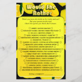 Schattigee citroen Vrijgezellenfeest zou ze liever Flyer (Voorkant)