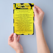 Schattigee citroen Vrijgezellenfeest zou ze liever Flyer (Hand)