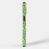 Schattigee citroengele groene patroonnaam Case-Mate iPhone case (Achterkant / Rechts)