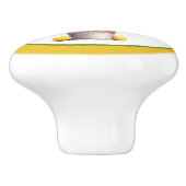 Schattigee citroenliefhebbers keuken keramische knop (Zijkant)