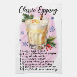 Schattigee Classic Eggnog Kerst Drink Recept Theedoek