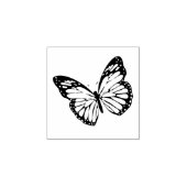 Schattigee Classic Monarch Butterfly Outline Rubberstempel (Afrduk)
