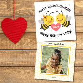 Schattigee Classroom Bee Photo Valentijnsdag Feestdagenkaart