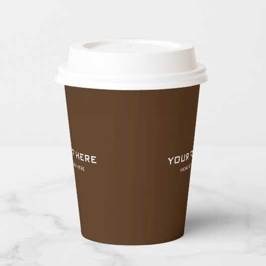 Schattigee Clean Stijlvolle Zakelijk Bedrijfsevene Papieren Bekers (Links)