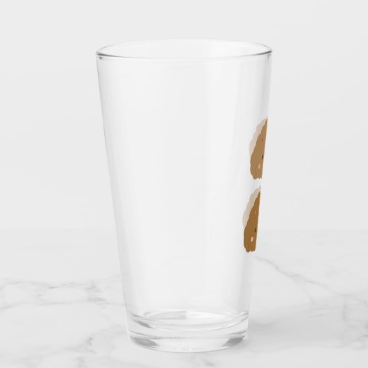 Schattigee Cloud Poodle Doodle Glas (Rechts)