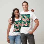 Schattigee Cockatiel Parrot  Pattern T-shirt (Unisex)