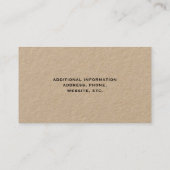 Schattigee Cocker Spaniel Dog | Huisdierenoppas |  Visitekaartje (Achterkant)