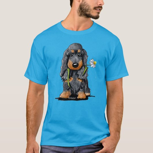 Schattigee Cocker Spaniel naar T-shirt (Voorkant)