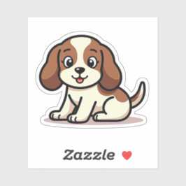 Schattigee Cocker Spaniel Puppy Sticker – Big Eyes