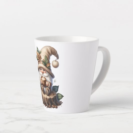 Schattigee Coffee Gnome Latte Mok (Rechterhoek)