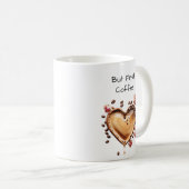 Schattigee Coffee Heart Mok, Ik hou van Coffee Mok (Voorkant rechts)
