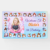 Schattigee Coffee Lover Ghost Banner voor de verja (Horizontaal)