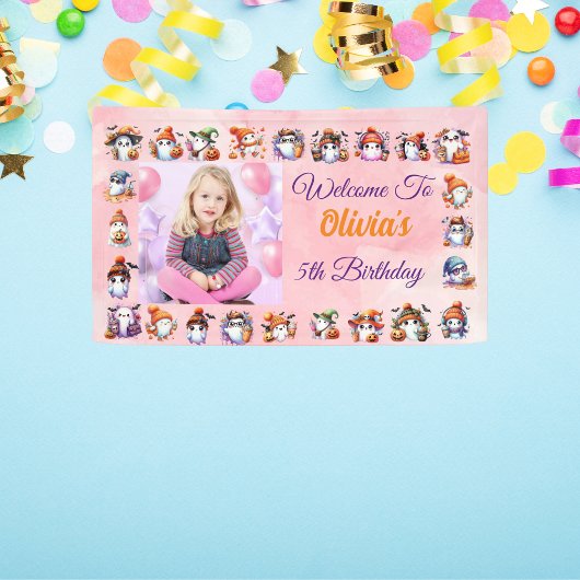 Schattigee Coffee Lover Ghost Banner voor de verja