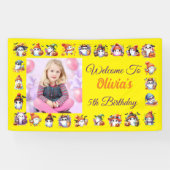 Schattigee Coffee Lover Ghost Banner voor de verja (Horizontaal)