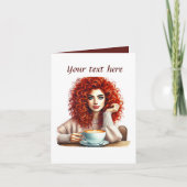 Schattigee coffeeshop Bericht toevoegen Kaart (Voorkant)