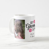 Schattigee Collage Foto Beste oma ooit Grootmoeder Koffiemok (Voorkant links)