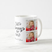 Schattigee Collage Foto Beste oma ooit Grootmoeder Koffiemok (Voorkant rechts)