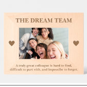 Schattigee Collega Quote Custom Wood Lijsten Gegraveerde Lijstjes