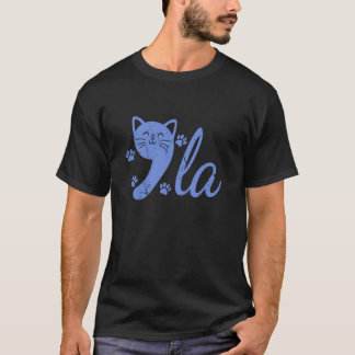 Schattigee Comma La Harris 2024 Katten voor Kamala T-shirt