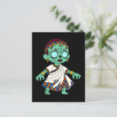 Schattigee Congolese zombie Briefkaart (Staand voorkant)