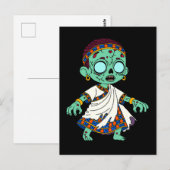 Schattigee Congolese zombie Briefkaart (Voorkant / Achterkant)