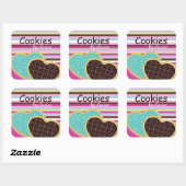 Schattigee Cookie Box Stickers (Vel)