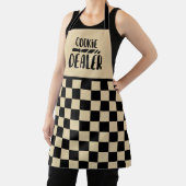 Schattigee Cookie Dealer Bakkerij Word Art Schort (Insitu)