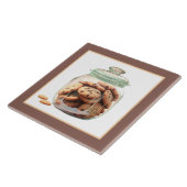 Schattigee Cookie Jar Bakkerij Business Home Craft Tegeltje (Zijkant)